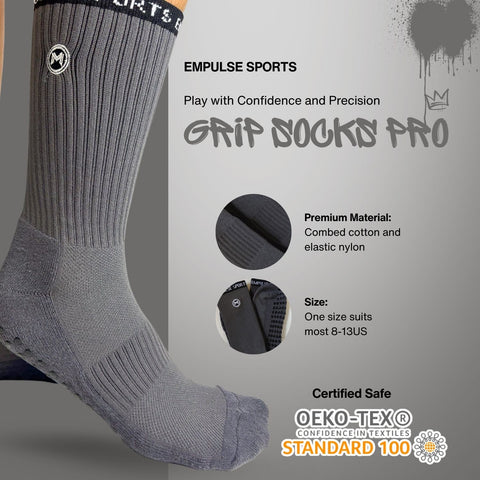 Grip Socks Pro Graystone