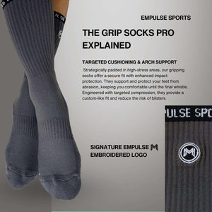 Grip Socks Pro Graystone - Empulse Sports