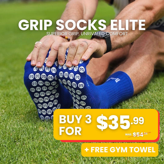 🔥 Buy 3 Grip Socks Elite, Get a Free Gym Towel