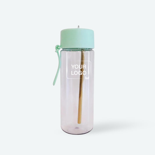 Transparent Sports Water Bottle - 590ml