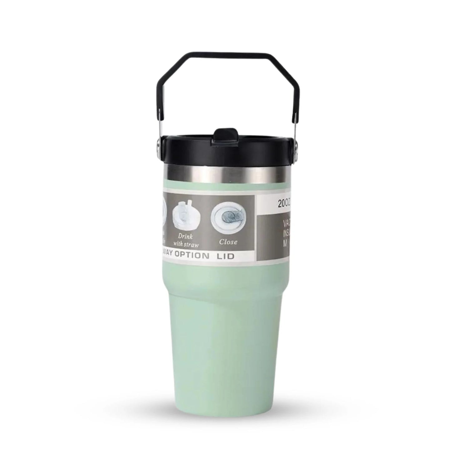 Handle Lid Tumbler - 890ml