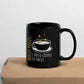 Black Glossy Ceramic Mug