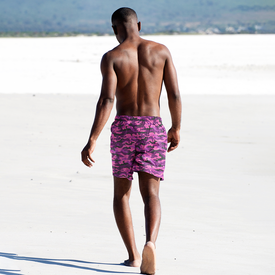 Swimming Shorts - Blush Camouflage