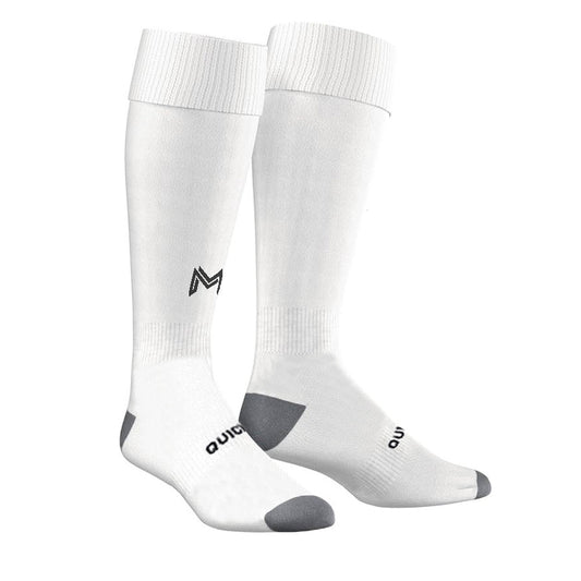 Cooltech Compression Soccer Socks White 7-12 US