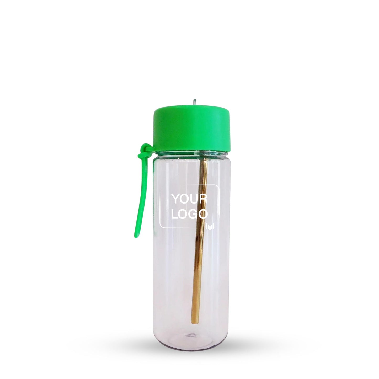 Transparent Sports Water Bottle - 590ml