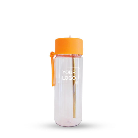 Transparent Ceramic Lined Water Bottle - 590ml