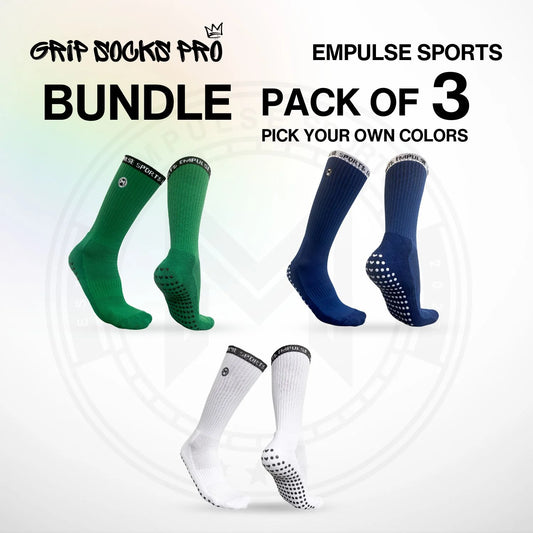 Grip Socks Pro Bundle Pack of 3