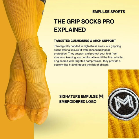 Grip Socks Pro Tropic Gold