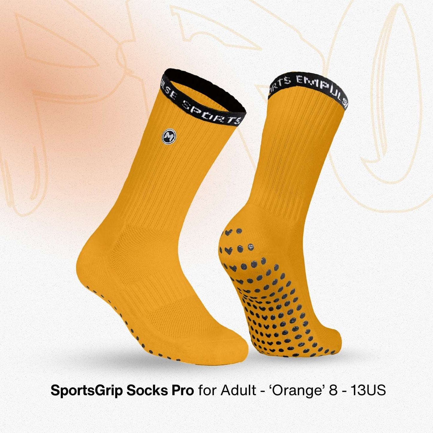 Grip Socks Pro Tropic Gold