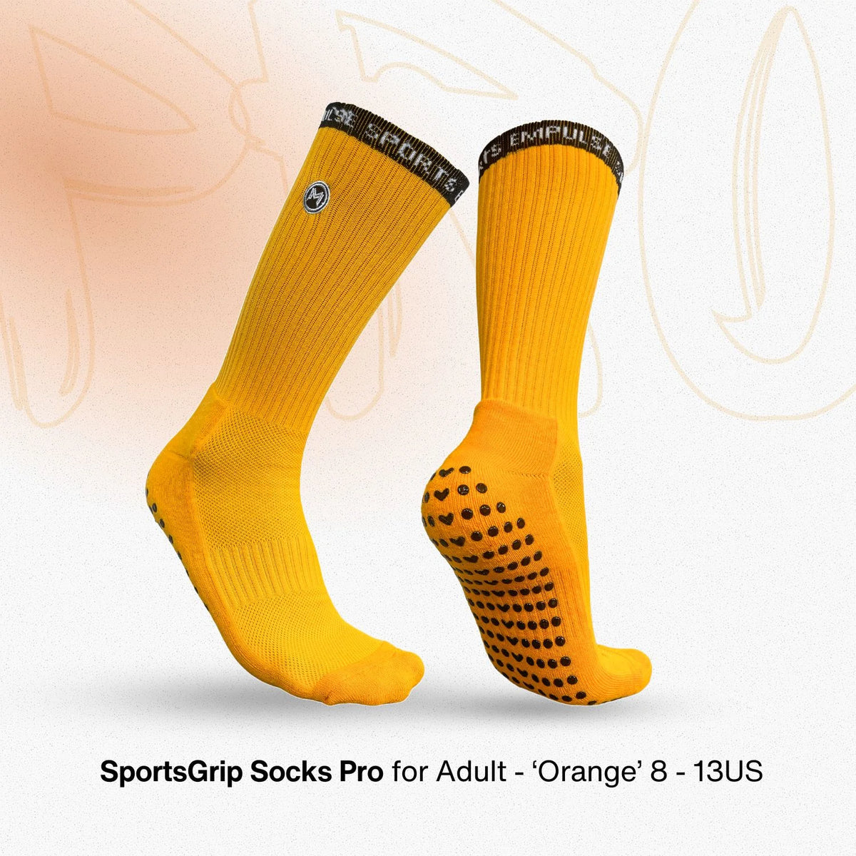 Grip Socks Pro Tropic Gold