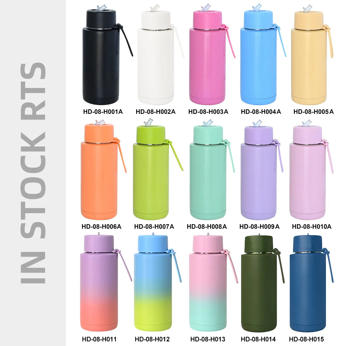 Ceramic Lined Water Bottle - 34oz (1.18l)