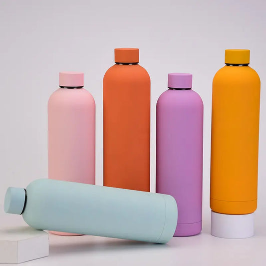 Rubber Paint Water Bottle - 500ml/750ml